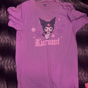 Kuromi shirt from hot topic